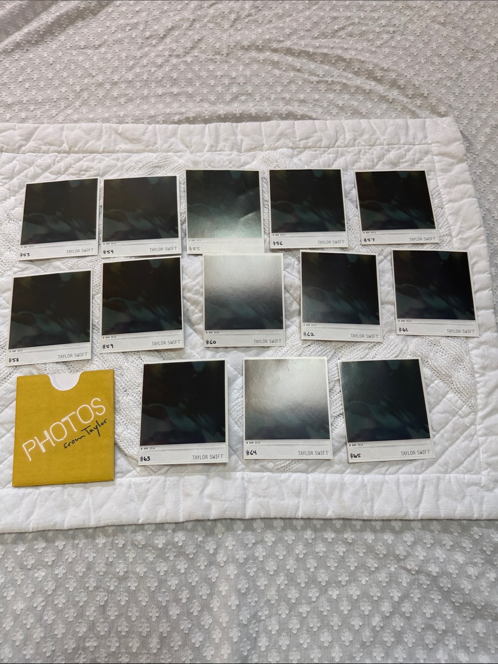 Taylor Swift Polaroid Photos from her 1989 CD #53 - 65 - Picture 3 of 7